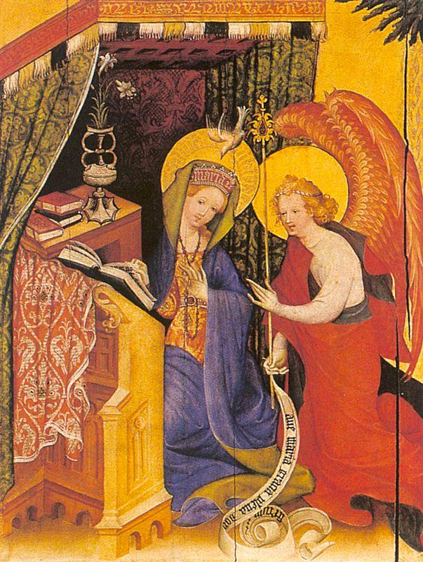 Konrad of Soest Annunciation china oil painting image